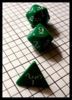 Dice : Dice - Dice Sets - Multi Co Dice Pack Green with White Numerals Opaque Incomplete 6D 8D 20D - Ebay 2010